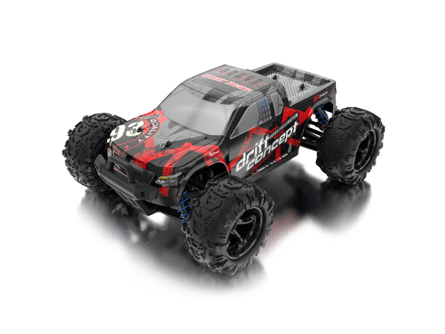 9300E - 1:18 RC Hobby Racing car with CVT RC, rechargable battery included