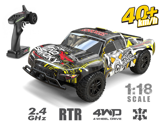 9301-1E - 1:18 RC Hobby Racing car with light+ CVT RC, rechargable battery included